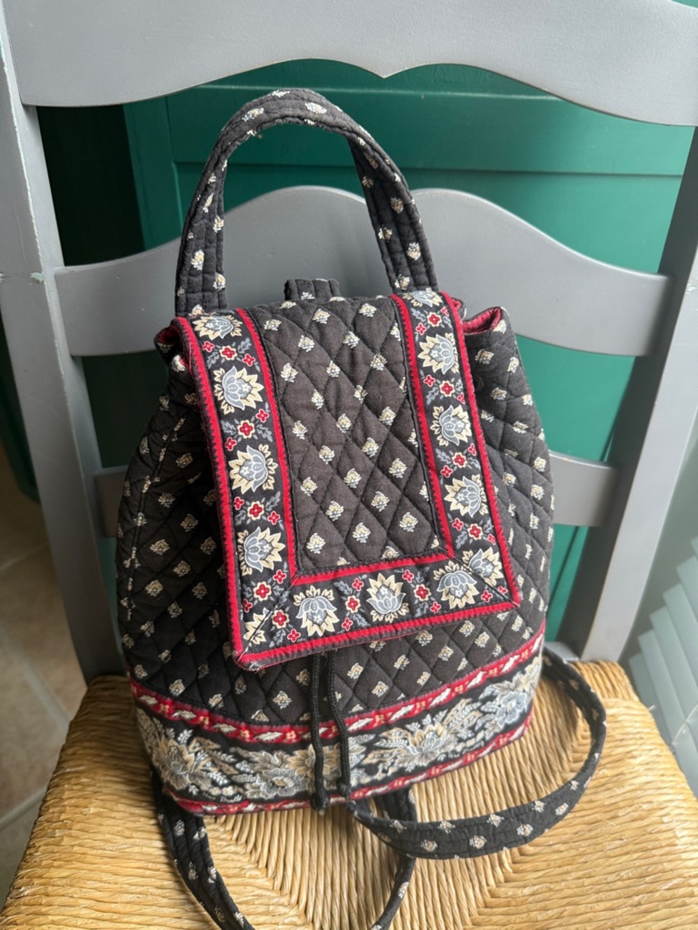 Vera Bradley Rare Mimi backpack vintage - Picture 3 of 13